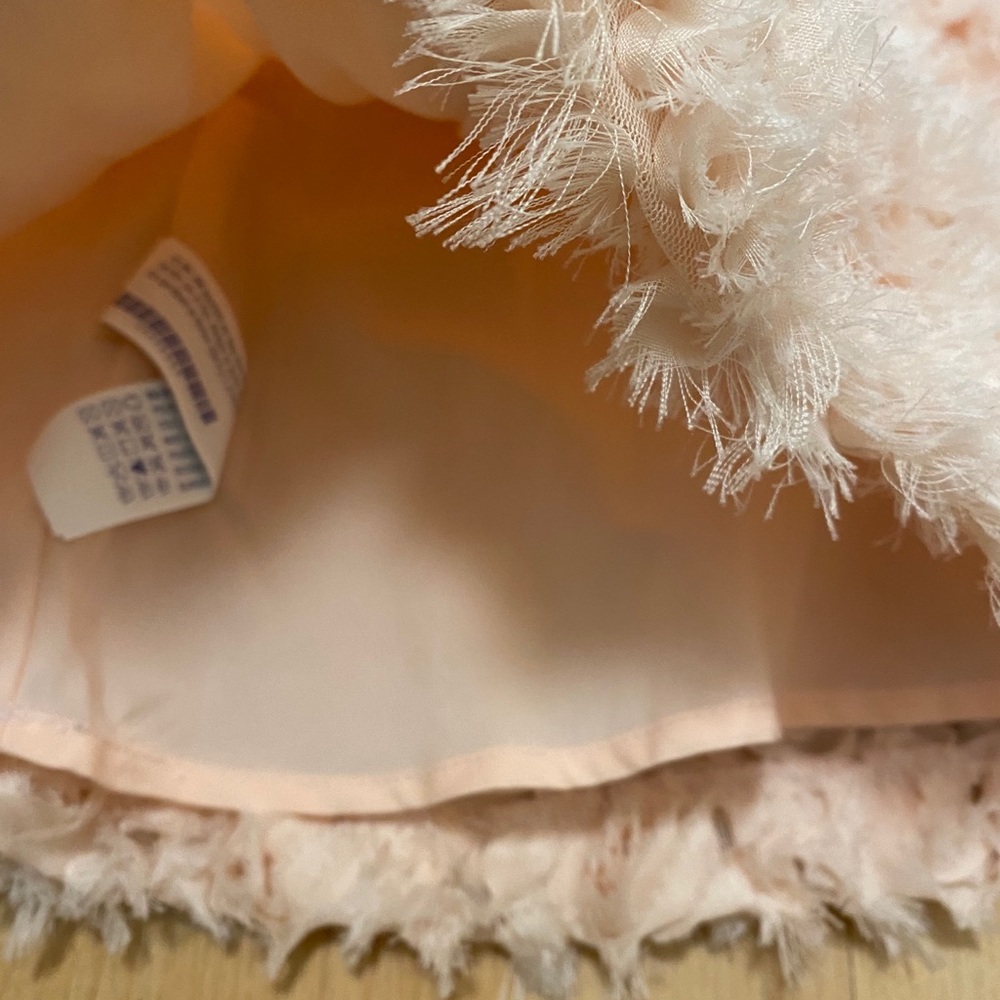 Pink rosette circle skirt - Picture 3 of 8